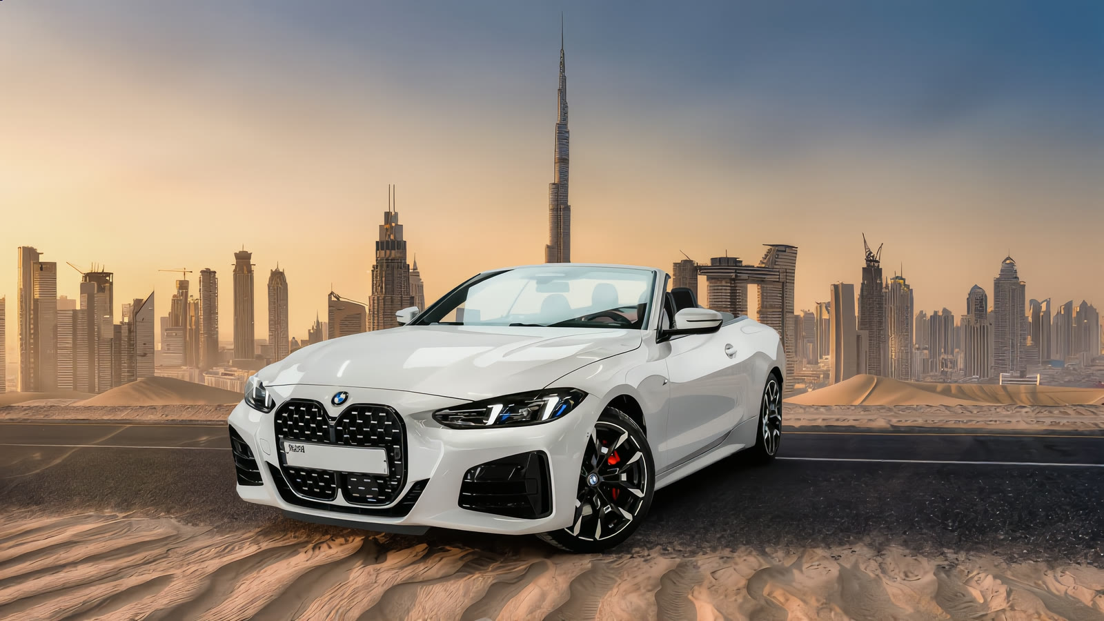 BMW 420i Convertible available to rent in Dubai