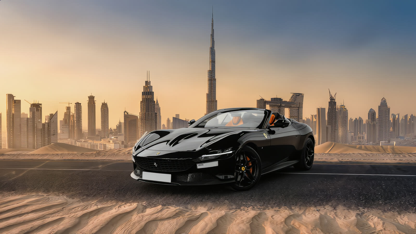 Ferrari Roma Spyder available to rent in Dubai