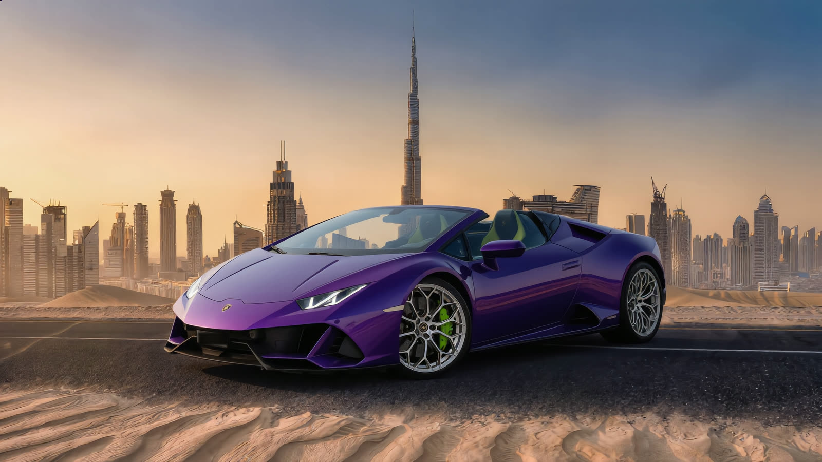 Lamborghini Huracan Evo available to rent in Dubai