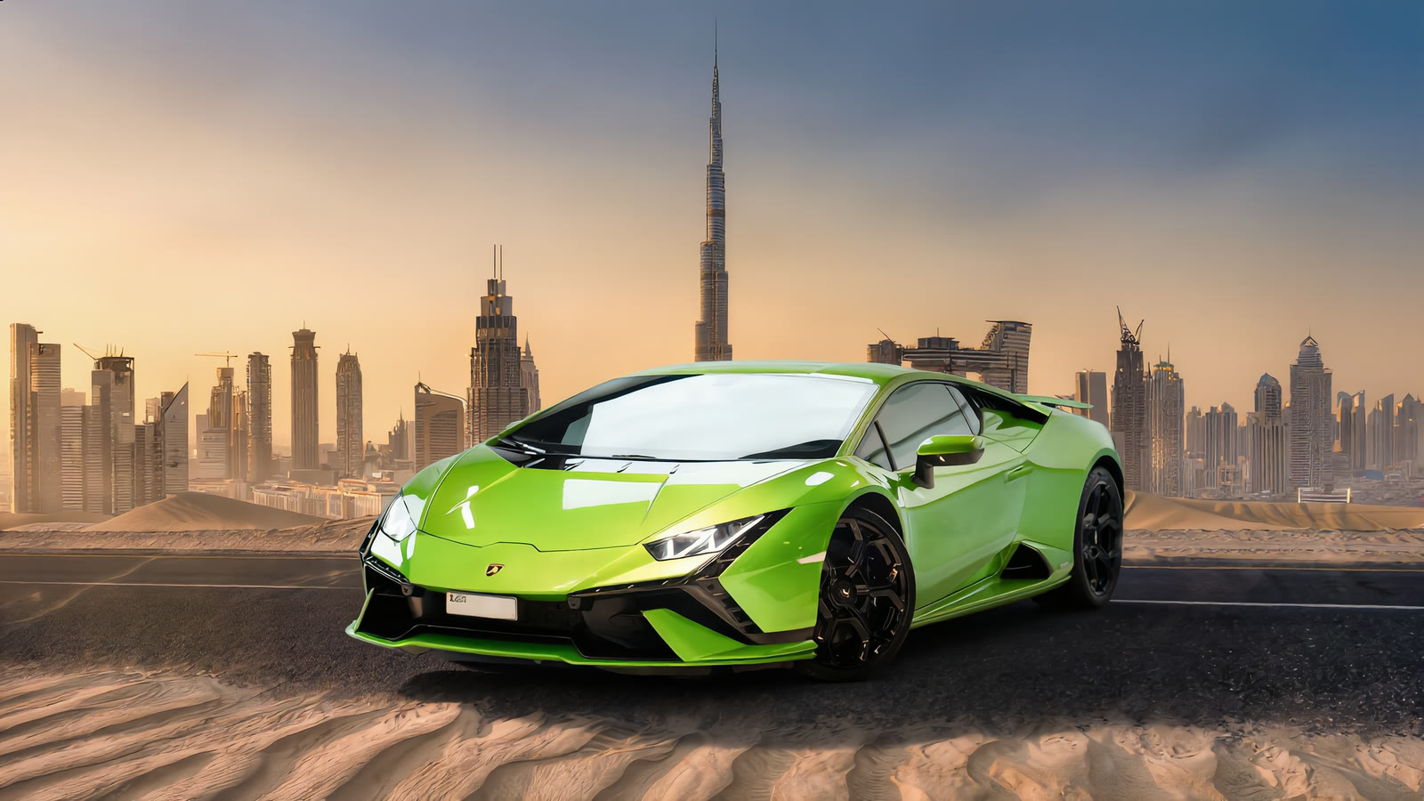 Lamborghini Huracan Tecnica available to rent in Dubai
