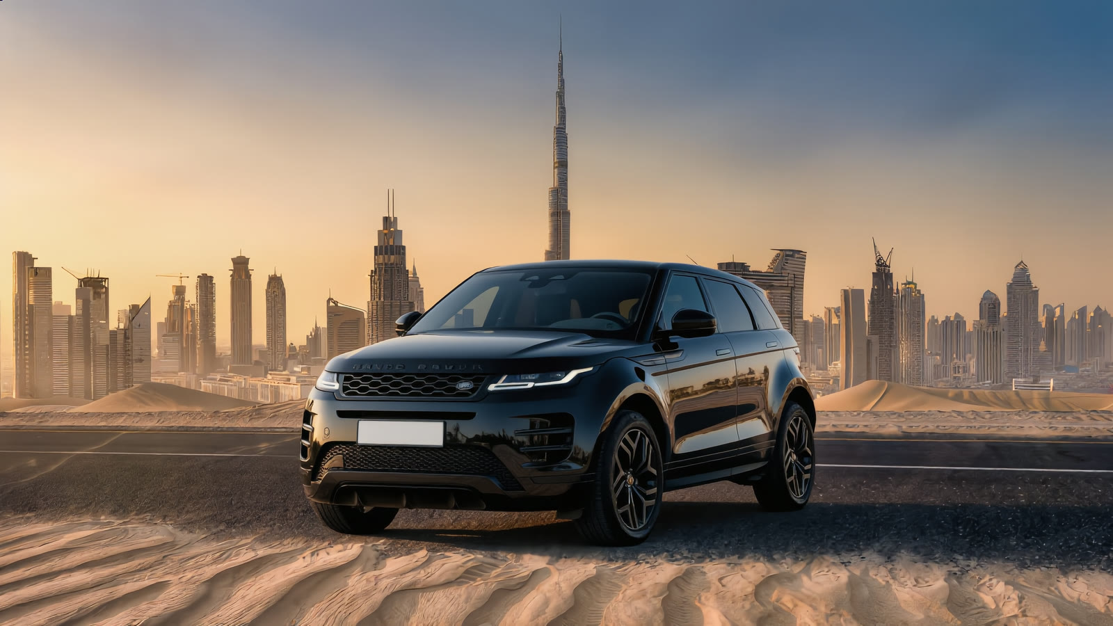 Range Rover Evoque available to rent in Dubai